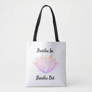 Lotus Flower Tote Bag