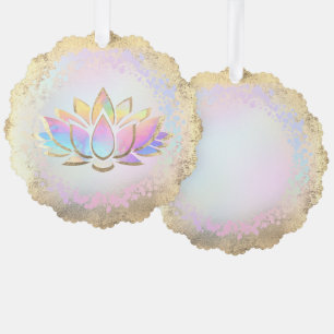 lotus flower tree decoration card