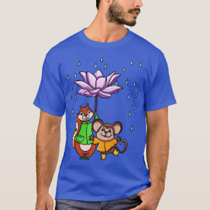 Lotus Flower Umbrella T-Shirt