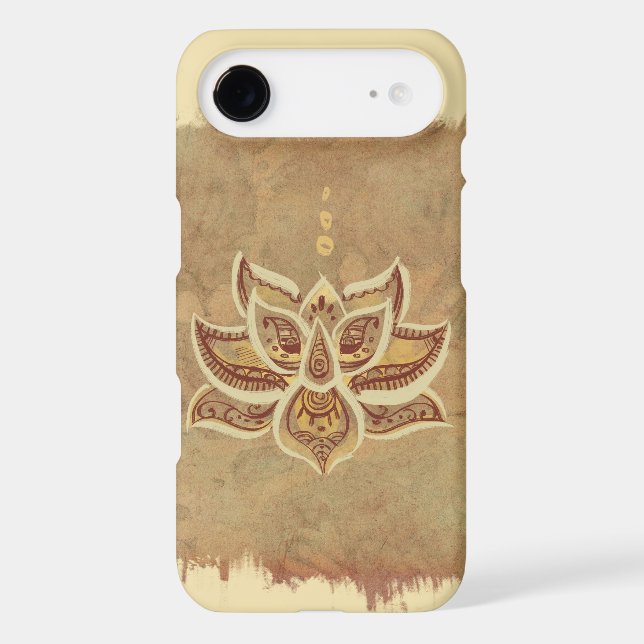 Lotus Flower Vintage iPhone 6 case (Back)