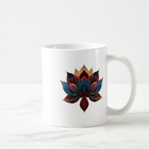 Lotus Flower Vintage Japanese Zen Buddhism Yoga _4 Coffee Mug
