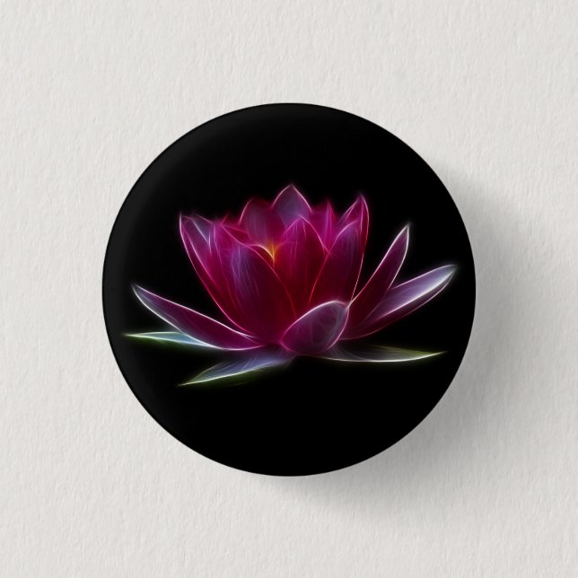 Lotus Flower Water Plant 3 Cm Round Badge (Front)