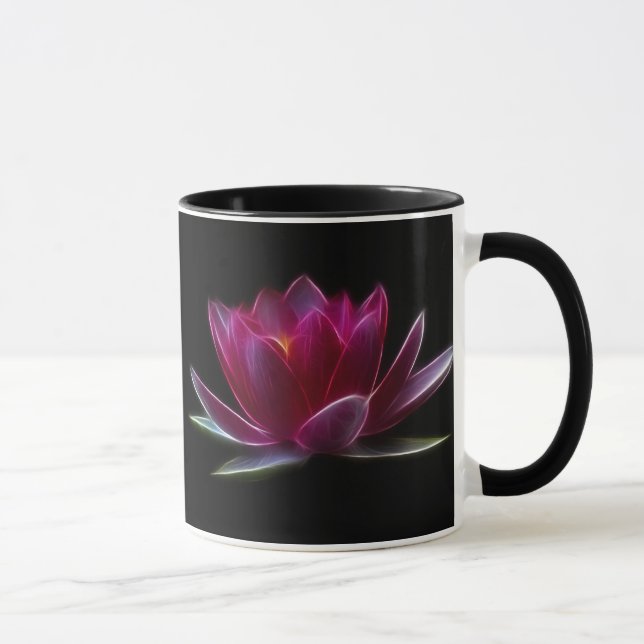 Lotus Flower Water Plant Mug (Right)