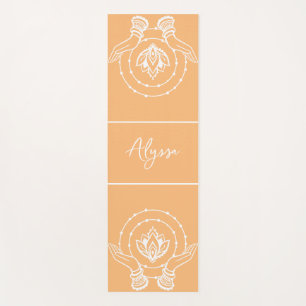 Lotus Flower Yoga Mat