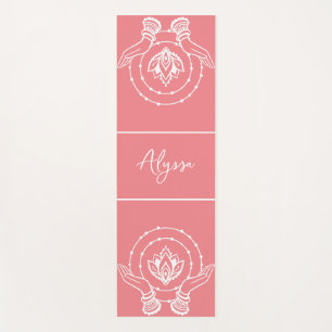 Lotus Flower Yoga Mat