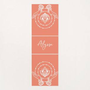 Lotus Flower Yoga Mat