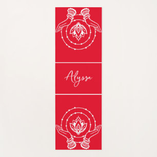 Lotus Flower Yoga Mat