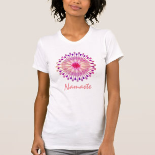 Lotus Flower Yoga Meditation Teacher T-Shirt