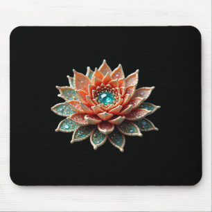 Lotus Flower Yoga Metaphysical Mouse Mat