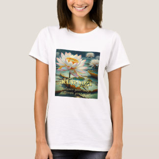 Lotus flower Yoga T-Shirt
