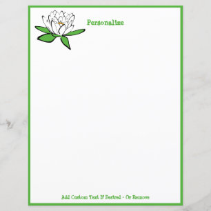 Lotus Flower Zen Yoga Personalise