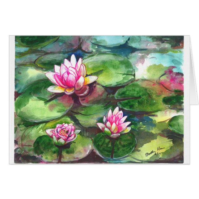 Lotus flowers (Front Horizontal)