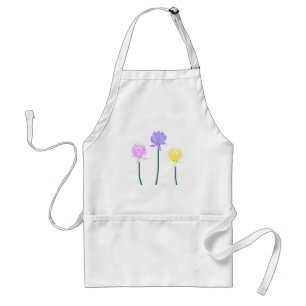 Lotus Flowers Apron