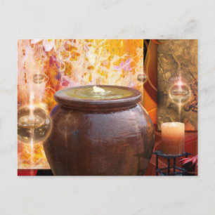 LOTUS FLOWERS ARE THE SONGS OF WATER POSTCARD