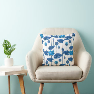 lotus flowers cushion