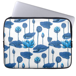 lotus flowers laptop sleeve