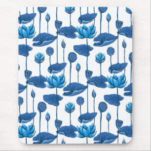 lotus flowers mouse mat