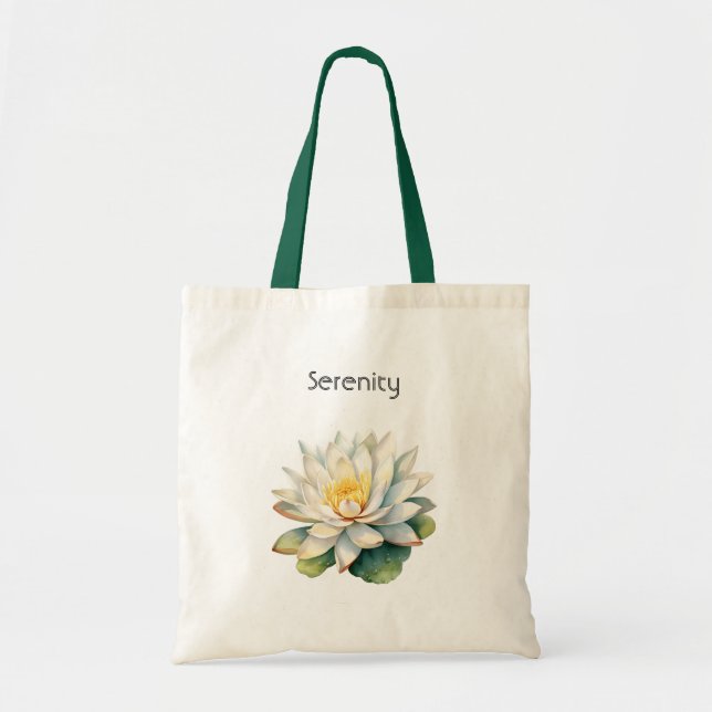 Lotus Flowers Serenity  Tote Bag (Front)
