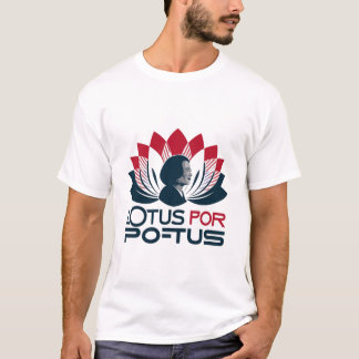 Lotus for POTUS Kamala Harris 2024 T-Shirt