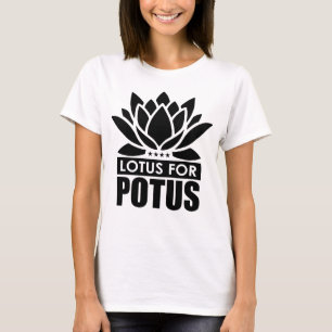 Lotus For Potus Kamala Harris Women's T-Shirt