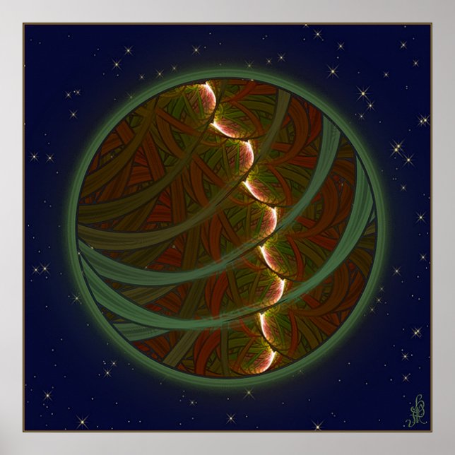 Lotus Horse Moon Poster (Front)