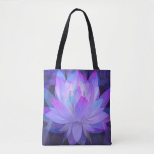 Lotus in Blue... Tote Bag