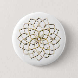 Lotus Knot Button (white)