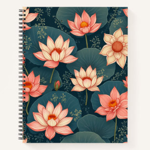 lotus landscape notebook