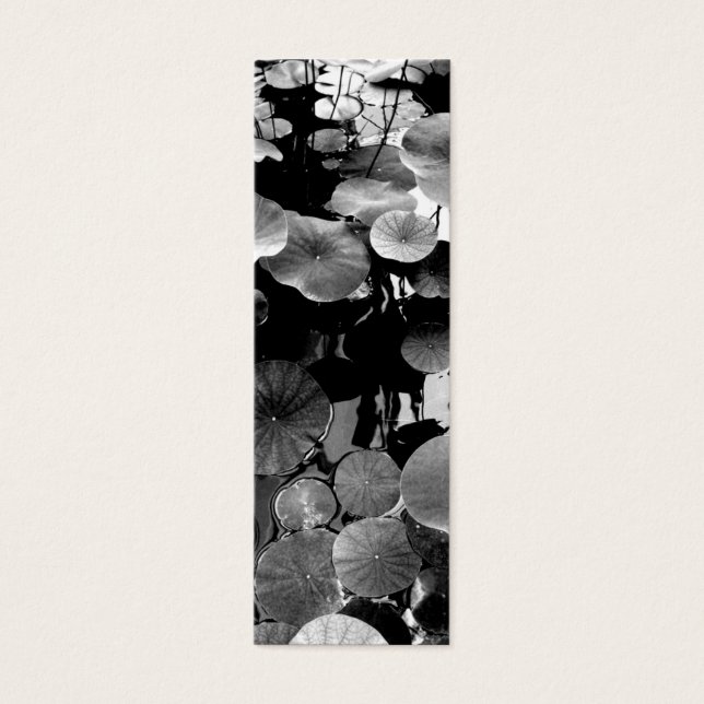 Lotus leaf bookmark (Front)