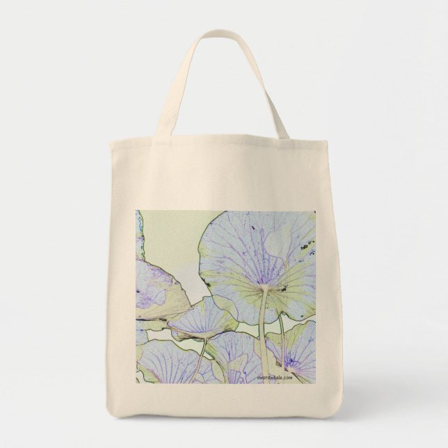 Lotus leaves tote bag (Front)
