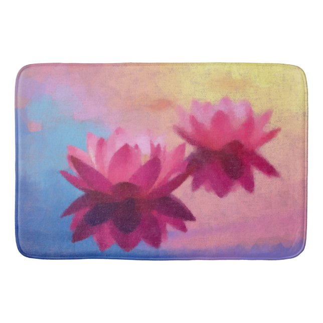 Lotus Life Bath Mat (Front)