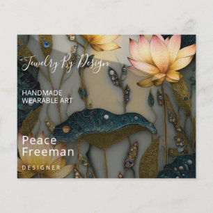 Lotus Light Awakening botanical Design Flyer