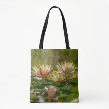 Lotus, Lilies & Lovely II Tote bag