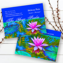 Lotus Lily Flower - Yoga Studio, Spa, Beauty Salon