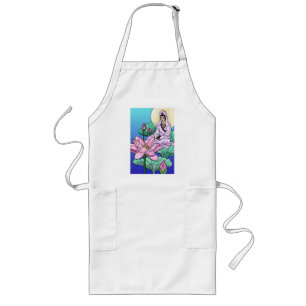 Lotus Long Apron