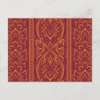 Lotus Luxe Tapestry Pattern - The White Lotus