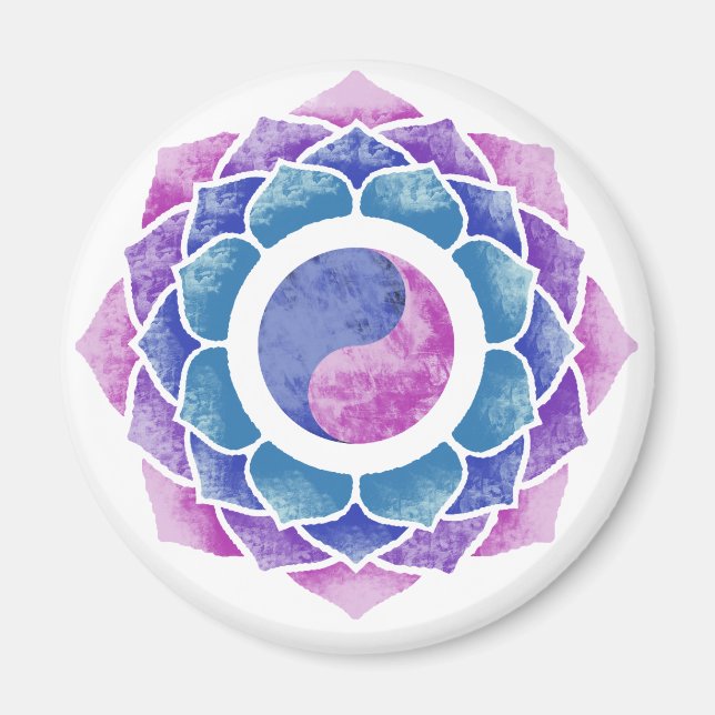 Lotus Magnet (Front)