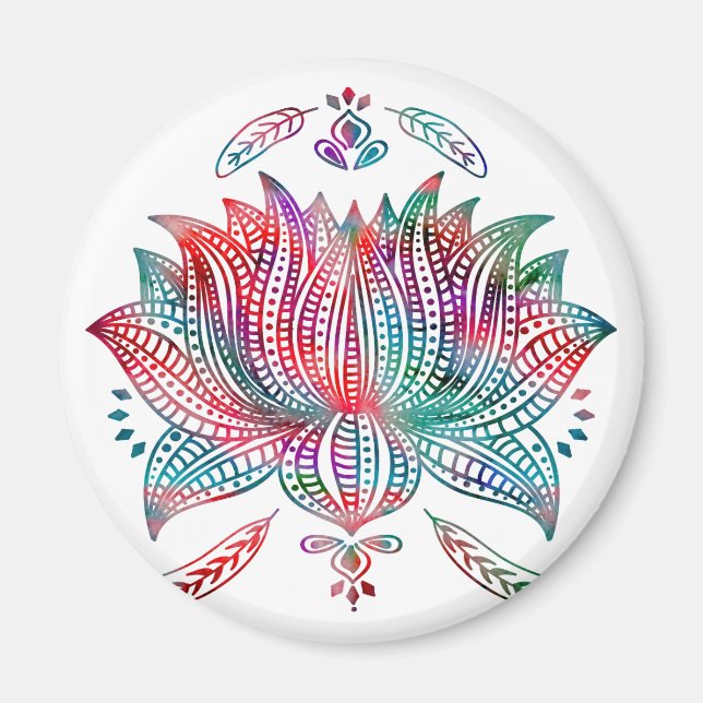 lotus magnet (Front)