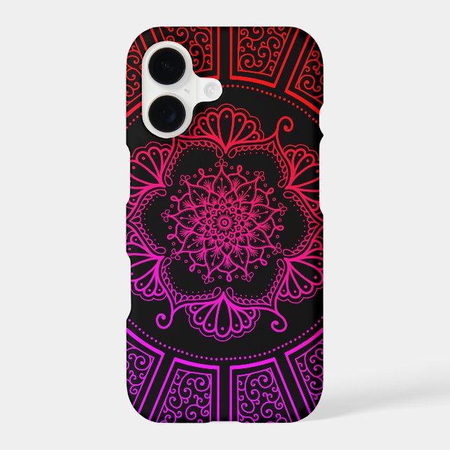 Lotus Mandala Black (Back)