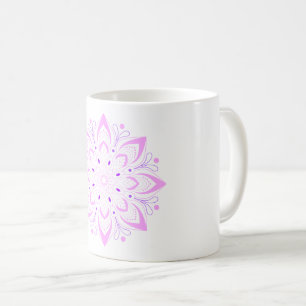 Lotus Mandala Design Coffee Mug