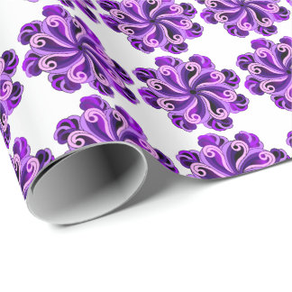 Lotus Mandala Design  Wrapping Paper