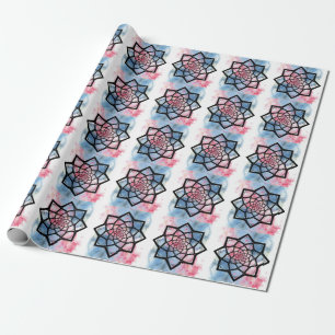 Lotus Mandala Wrapping Paper