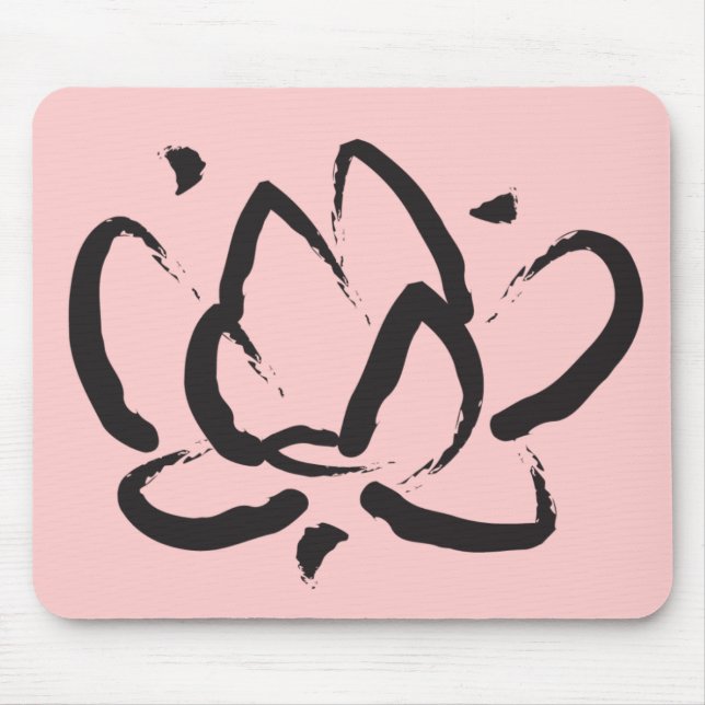 Lotus Mouse Mat (Front)