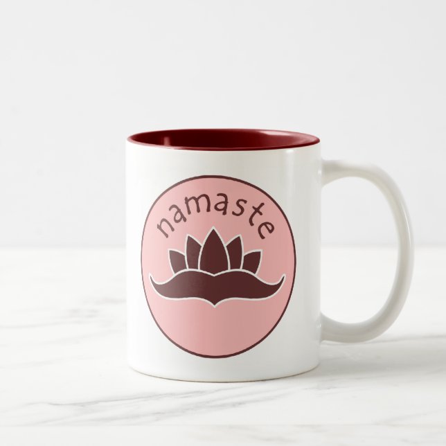 Lotus Namaste Mug (Right)
