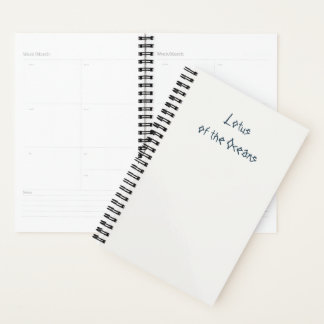 Lotus of the Oceans Planner