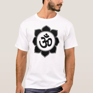 Lotus Om Design T-Shirt