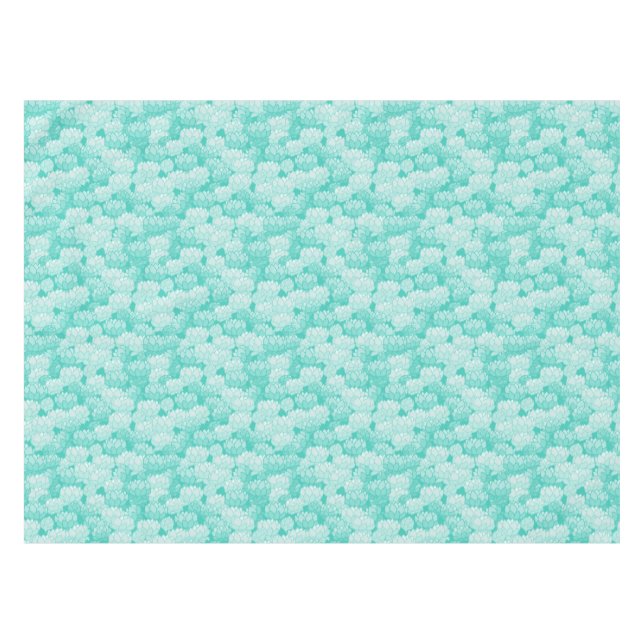 Lotus pattern 2 tablecloth (Front (Horizontal))