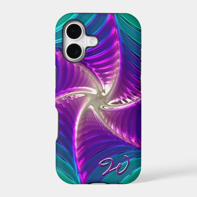 Lotus Pattern Glass Art 5A iPhone 7 Case (Back)