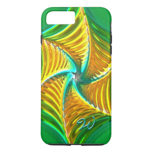 Lotus Pattern Glass Art 5B iPhone 7 Case