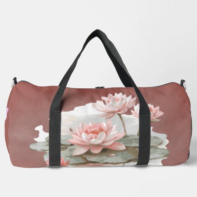 Lotus Pond Duffle Bag (Front)